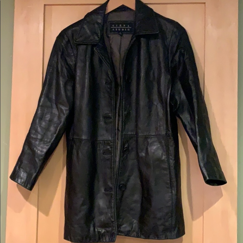 Sienna Studio Black Leather Jacket